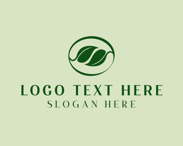 Leaf Plant logo example 4