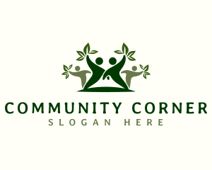 People Eco Community logo design