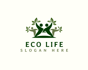 People Eco Community logo design