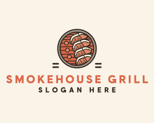 Bbq Grill Culinary logo design