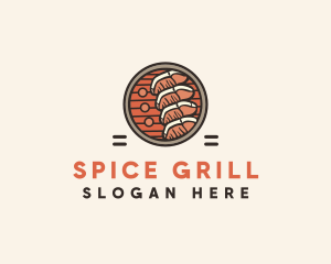 Bbq Grill Culinary logo design