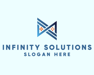 Gaming Console Infinity  logo design