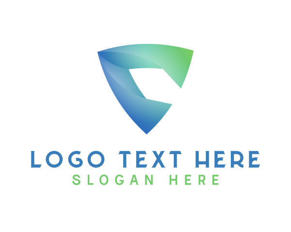 Futuristic logo example 1