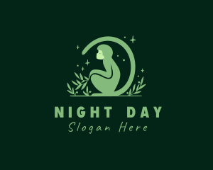 Natural Night Monkey logo design