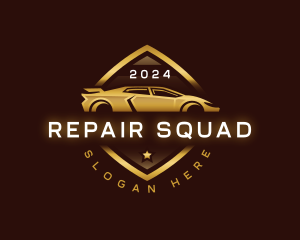 Car Luxury Repair  logo design