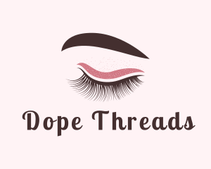 Beauty Eyebrow Threading logo design