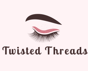 Beauty Eyebrow Threading logo design