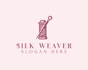 Tailoring Stitching Needle logo design