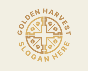 Golden Cross Worship logo design