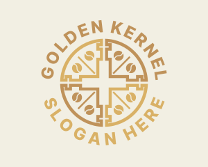 Golden Cross Worship logo design