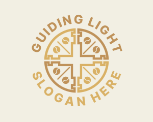 Golden Cross Worship logo design