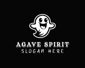 Halloween Spirit Ghost logo design