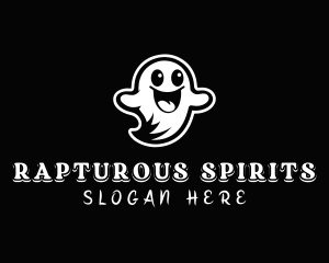 Halloween Spirit Ghost logo design