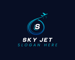 Travel Airline Trip logo design