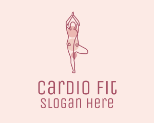 Pink Yoga Monoline logo