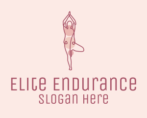 Pink Yoga Monoline logo