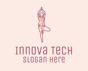 Pink Yoga Monoline logo