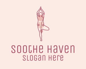Pink Yoga Monoline logo