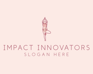 Pink Yoga Monoline logo