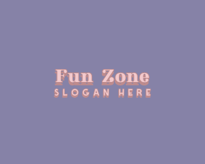 Cute Pastel Wordmark logo design