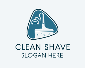 Vacuum Cleaning Housekeeping  logo design