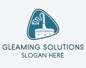 Vacuum Cleaning Housekeeping  logo design