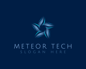 AI Star Tech logo design