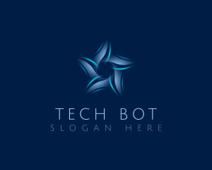 AI Star Tech logo design