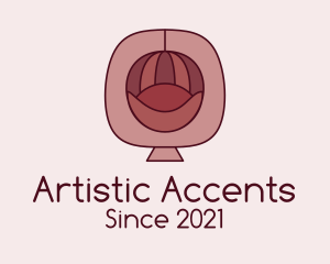 Antique Accent Chair  logo design