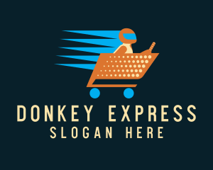 Express Grocery Delivery  logo design