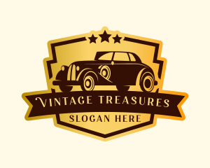 Vintage Car Dealer logo design