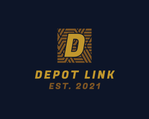 Art Deco Tile logo design