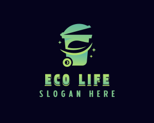 Eco Garbage Disposal logo design