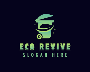 Eco Garbage Disposal logo design