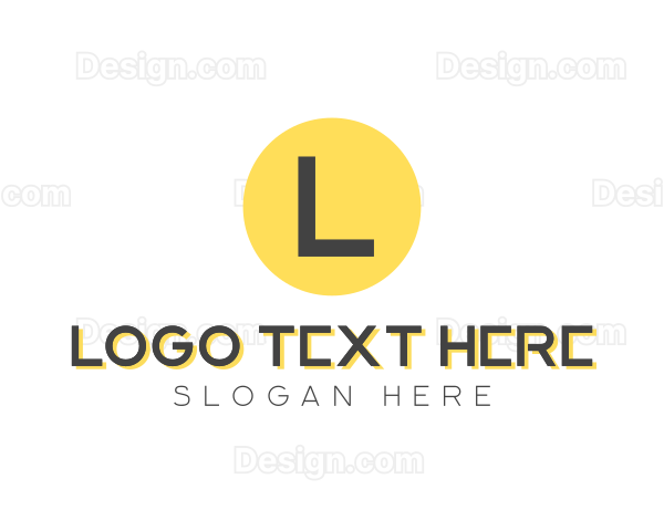 Budget Yellow Dot Circle Logo