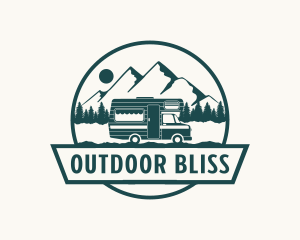 Outdoor Trailer Van logo design