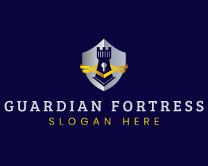 Fortress Tower Shield logo