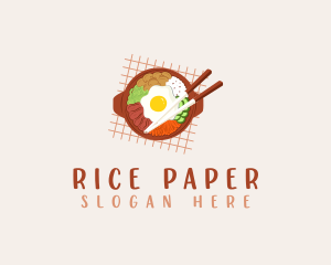 Korean Cuisine Restaurant logo design