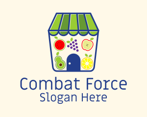Fresh Fruit Grocery  Logo