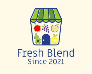 Fresh Fruit Grocery  logo design