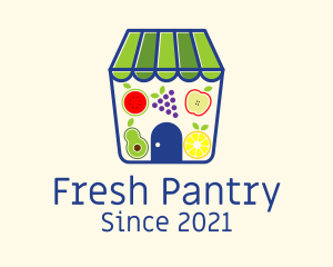 Fresh Fruit Grocery  logo design