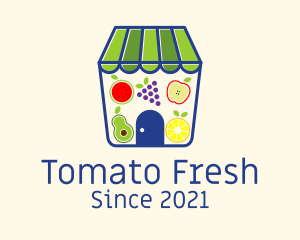 Fresh Fruit Grocery  logo design