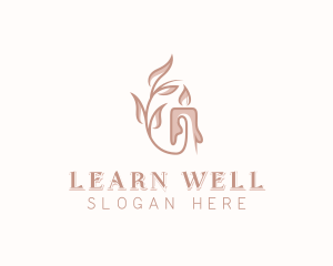 Wellness Spa Candlelight logo design