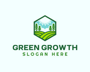 Agriculture Farm Field logo design