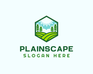 Agriculture Farm Field logo design