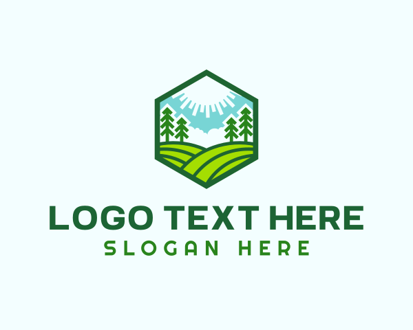 Plain logo example 2