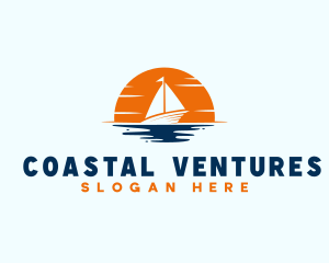 Sailor Ship Travel logo design