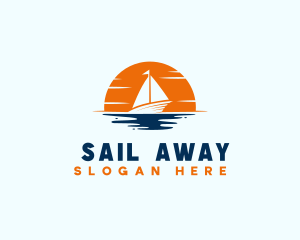 Sailor Ship Travel logo design