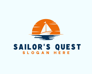 Sailor Ship Travel logo design