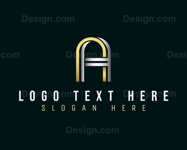 Modern Elegant Brand Letter A Logo